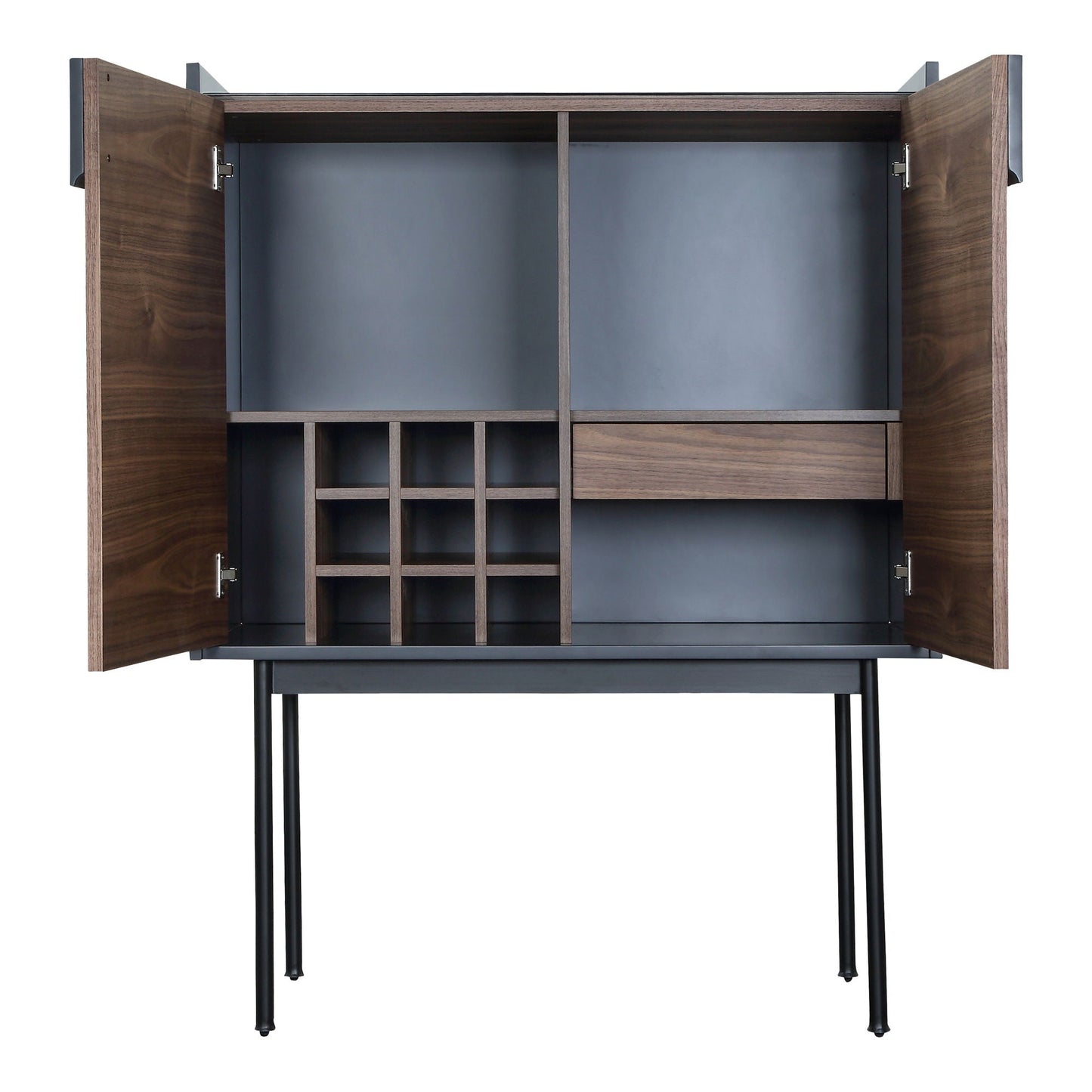 Yasmin Bar Cabinet Brown