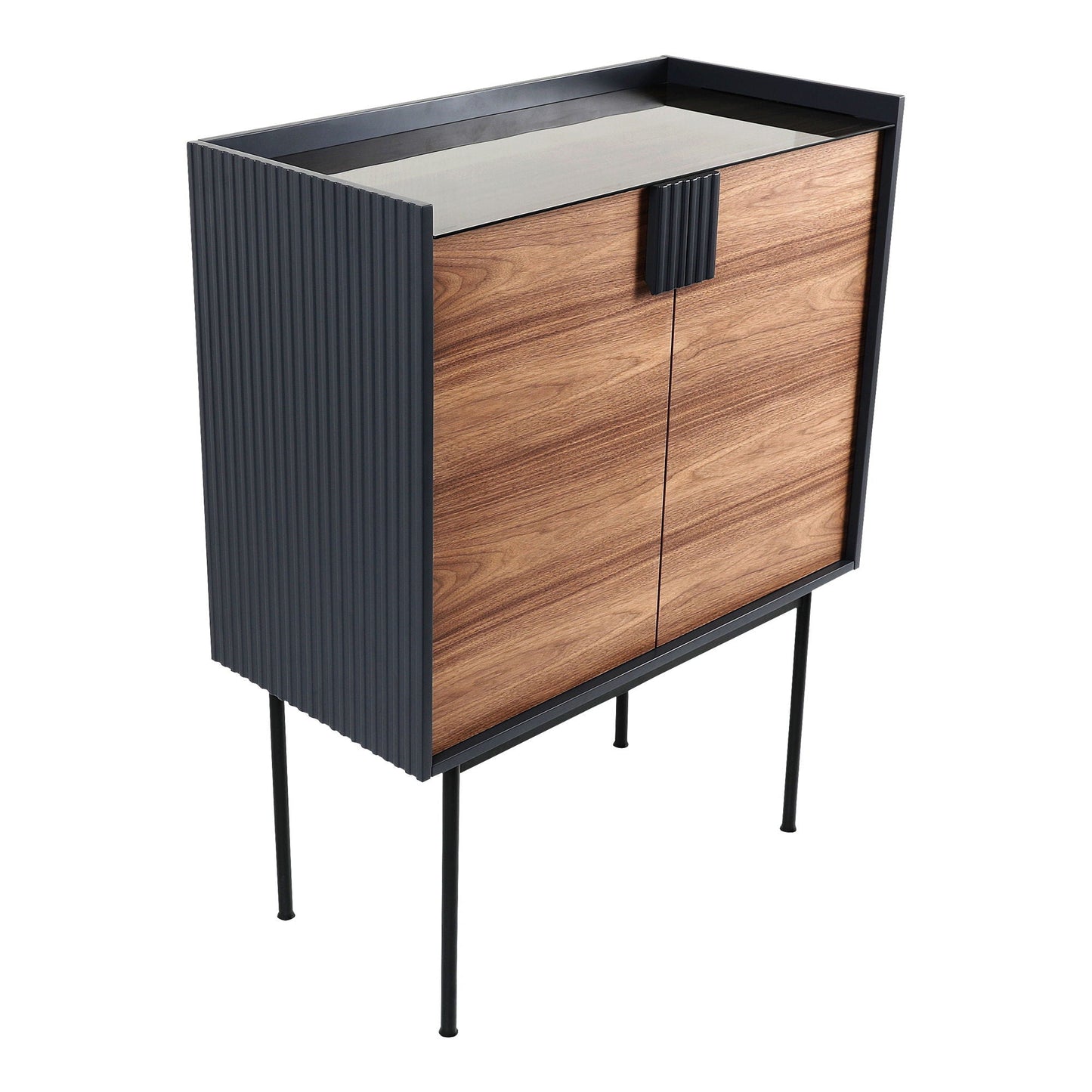 Yasmin Bar Cabinet Brown